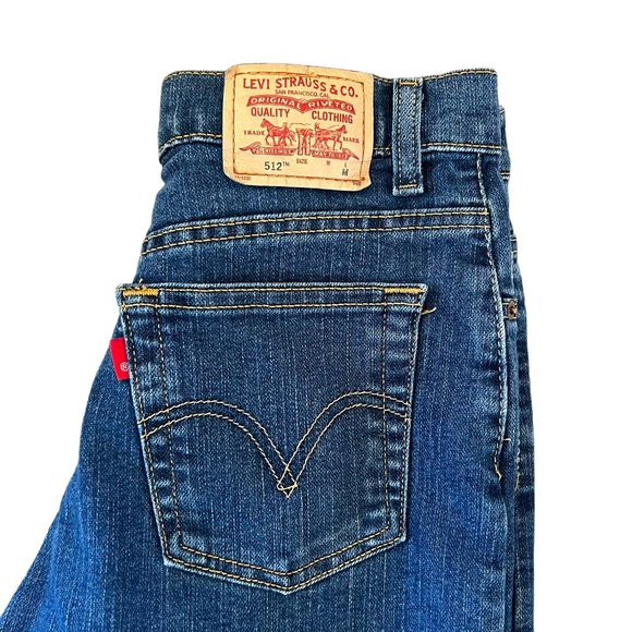 LEVIS 512 Classic Slim Tapered Vintage Relaxed Jeans Women’s Size 6 - Picture 6 of 11